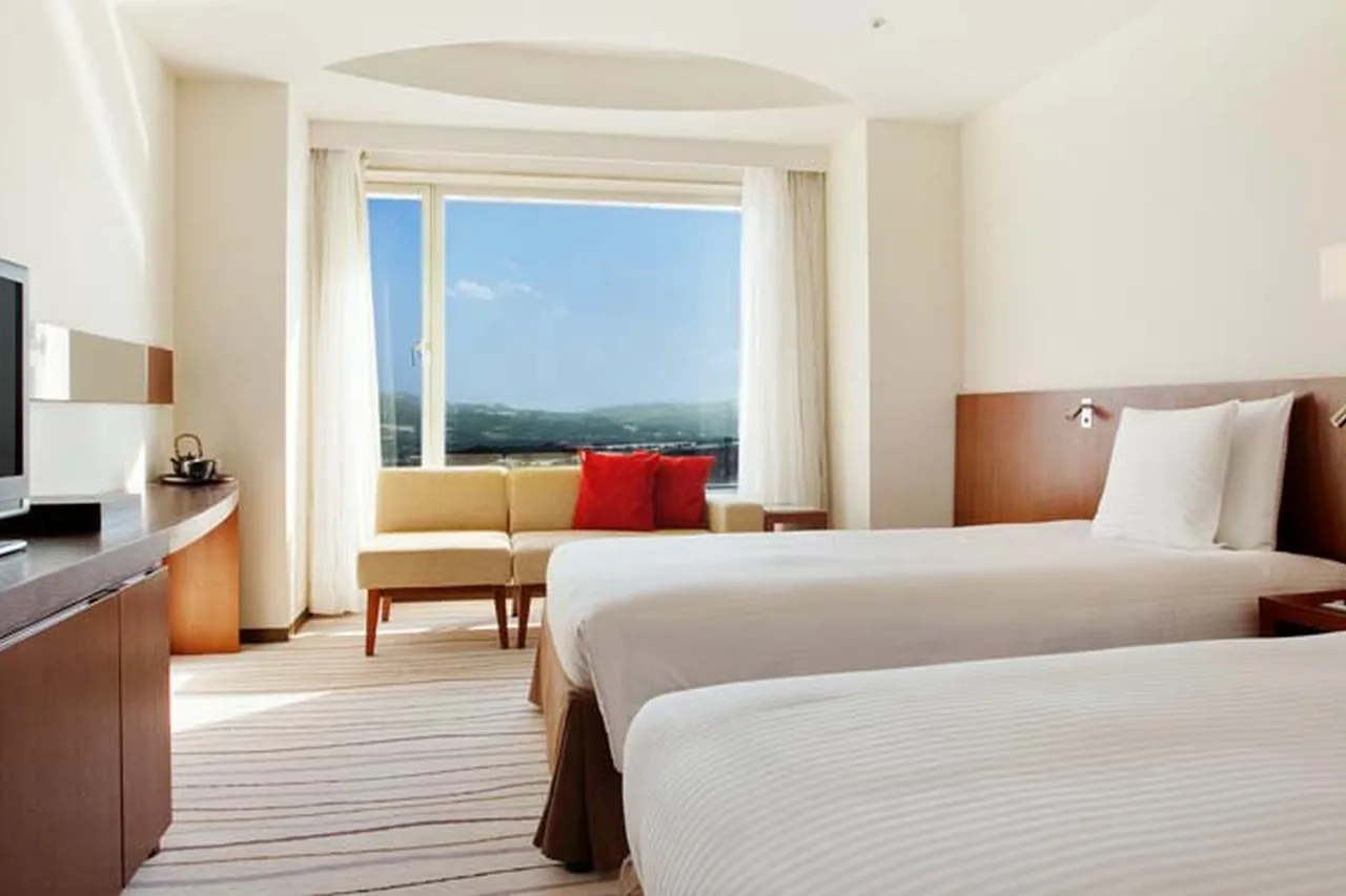 ห้อง Deluxe Twin ของ Hilton Niseko Village