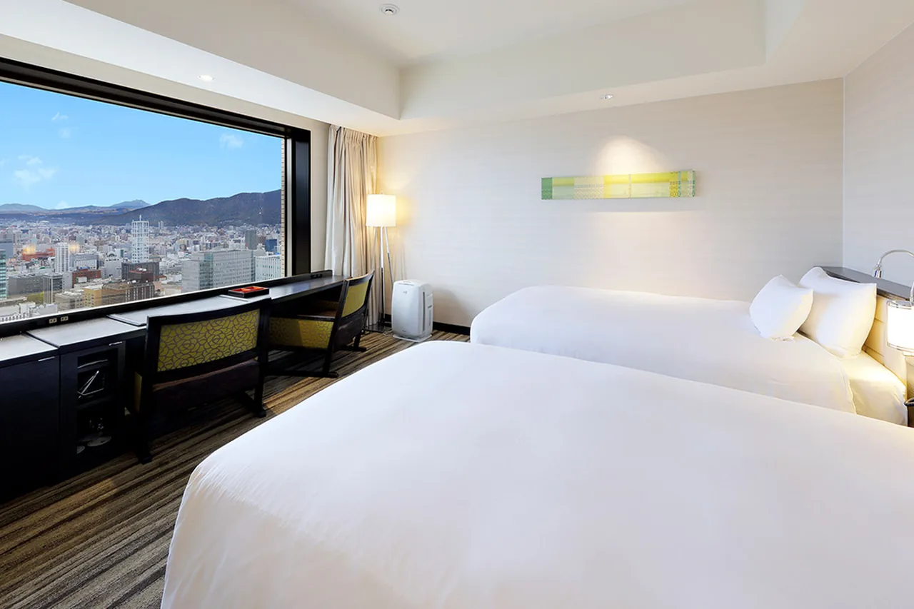 ห้อง Executive Twin ของ JR Tower Hotel Nikko Sapporo