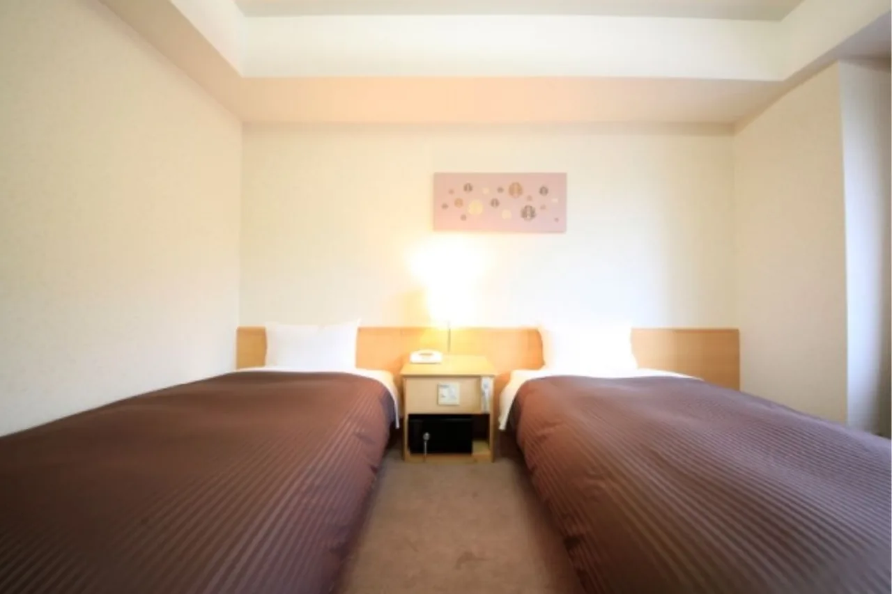 ห้องพักแบบตะวันตกของ Hotel Mahoroba