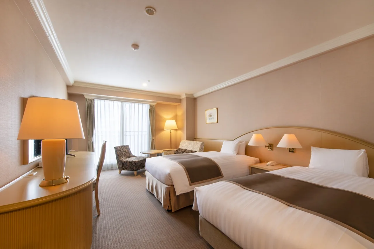 ห้อง Twin ของ Rusutsu Resort Hotel