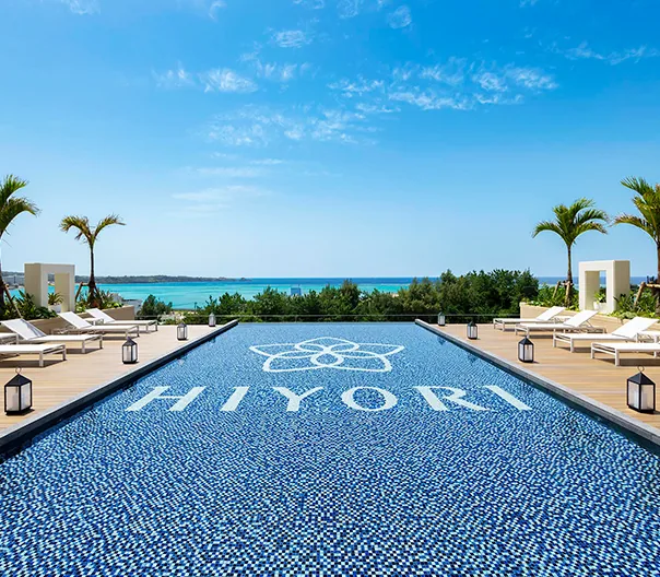 ล็อบบี้และพื้นที่ส่วนกลางของ HIYORI Ocean Resort Okinawa
