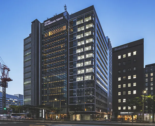 โรงแรม Ryumeikan Tokyo อาคารหลักด้านหน้า