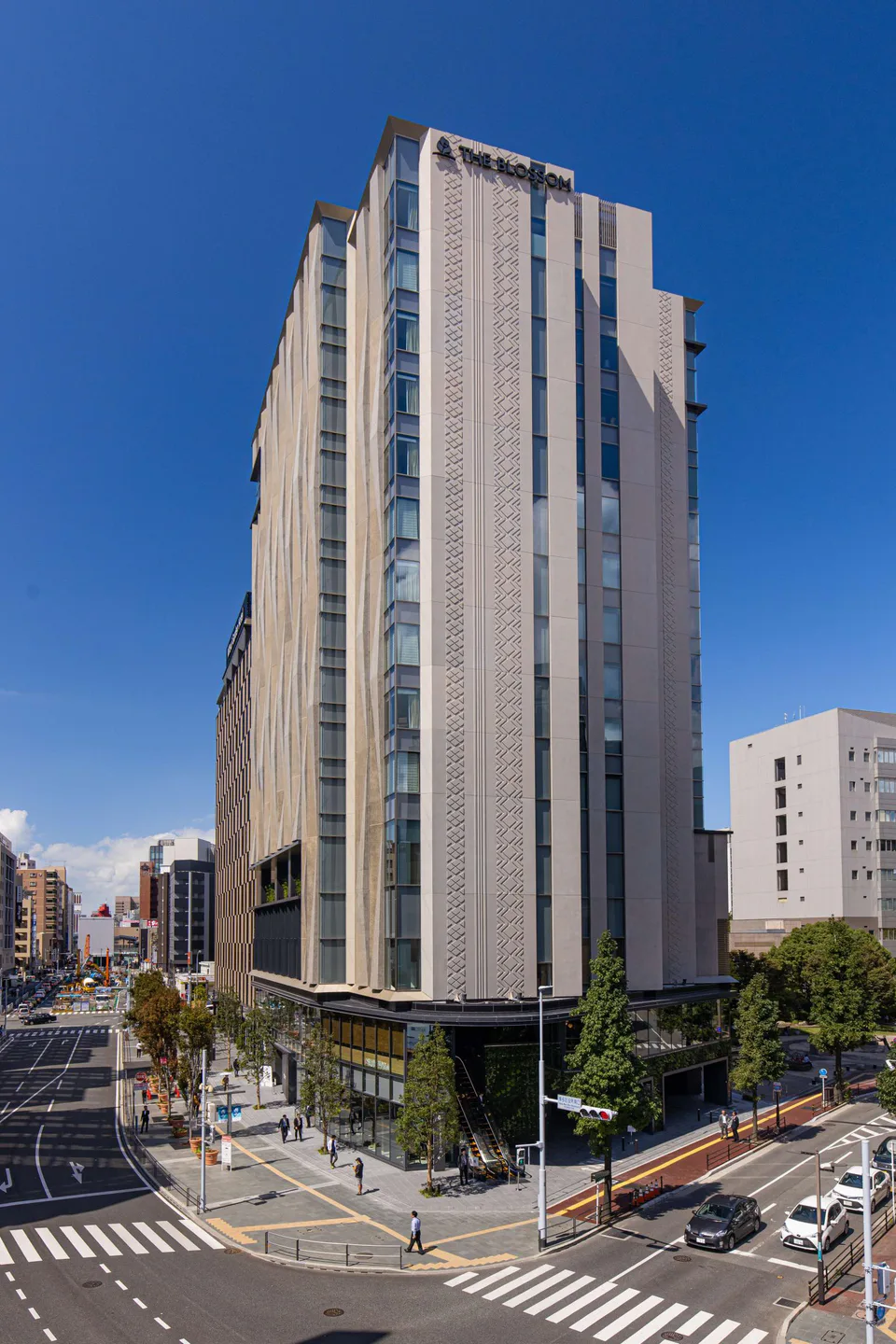 THE BLOSSOM HAKATA Premier ภายนอกด้านหน้าที่โดดเด่น