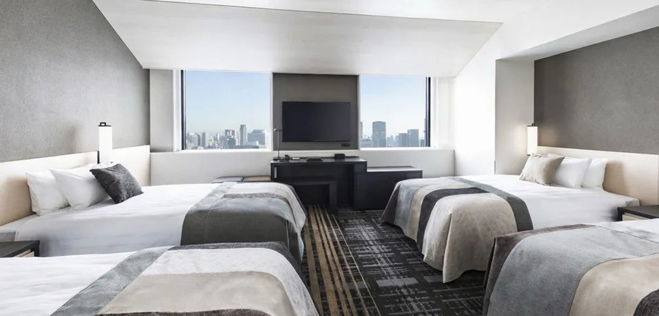 Hotel Hankyu RESPIRE OSAKA คุ้มไหม? 3 นาทีจากสถานี แลกกับล็อบบี้ชั้น 9 และห้อง 19 ตร.ม.
