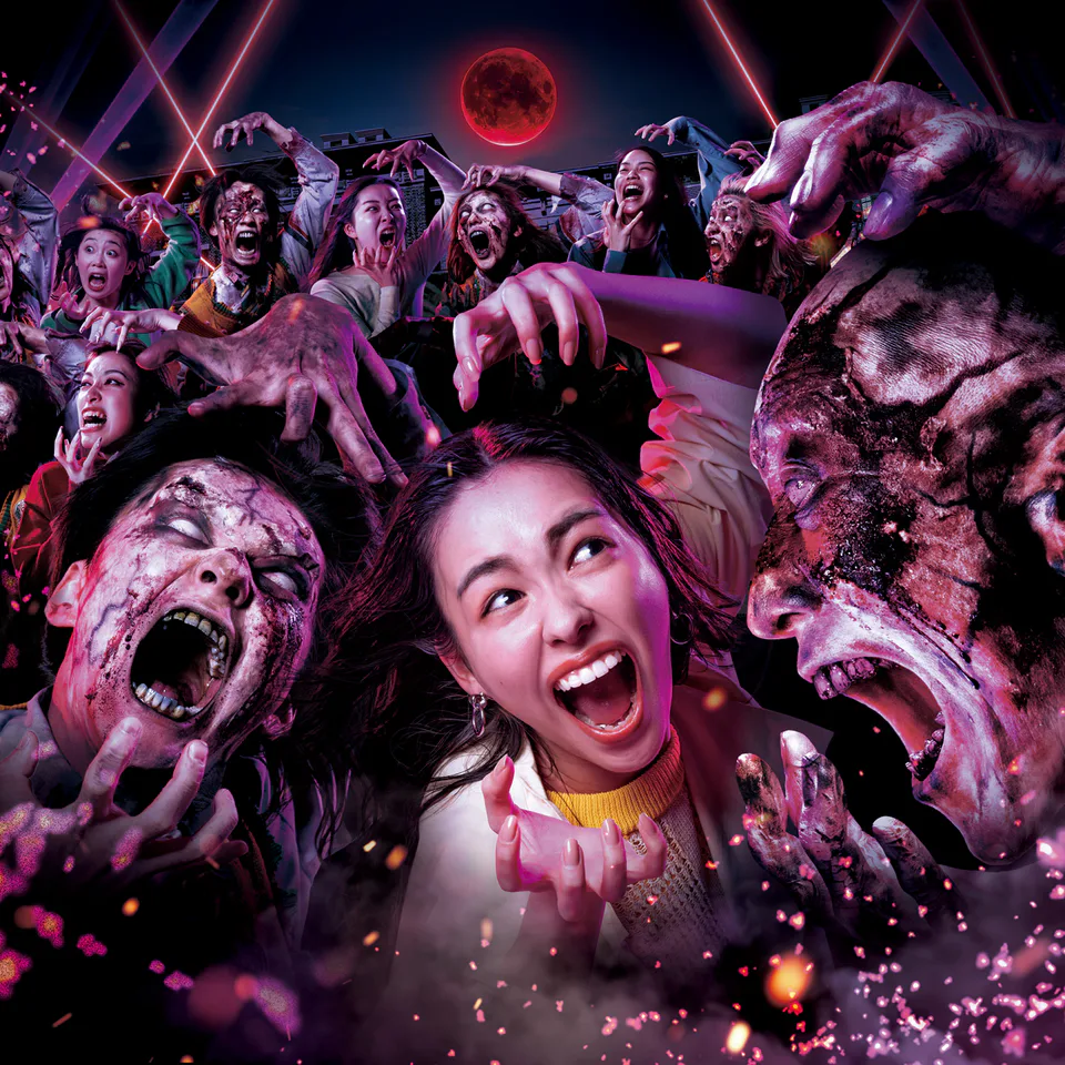 ภาพลักษณ์และการแต่งตัวของตัวละครอย่างเป็นทางการใน USJ 2026 Zombie de Dance
