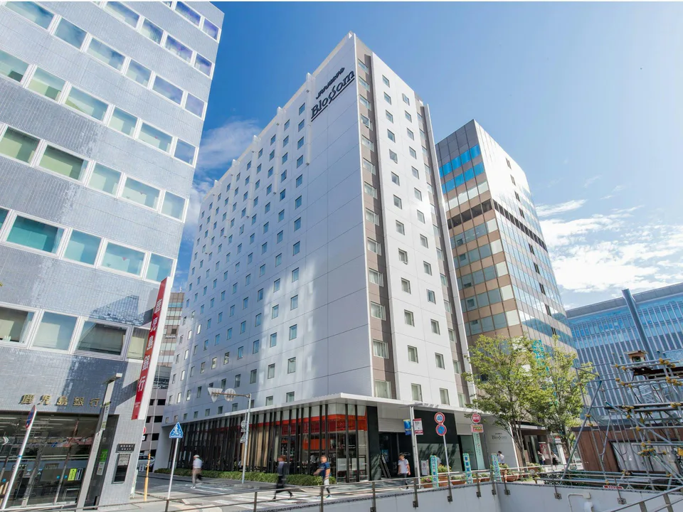 JR KYUSHU HOTEL Blossom Hakata Chuo ภายนอกด้านหน้า