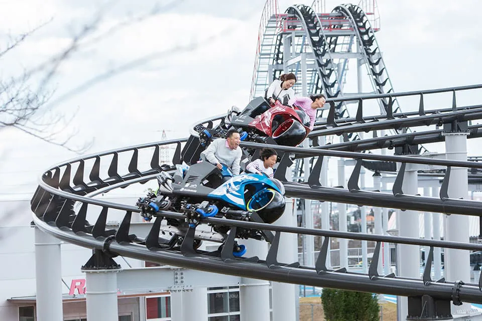 GP Racers ที่ Suzuka Circuit Park เปิดสำหรับผู้มีส่วนสูงอย่างน้อย 120 ซม.