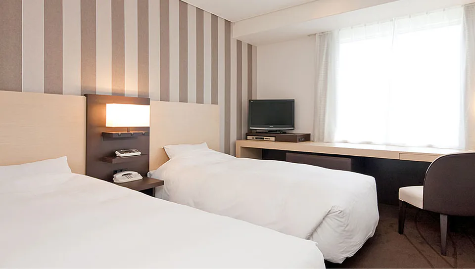 ห้อง Twin ของ Hotel Granvia Osaka