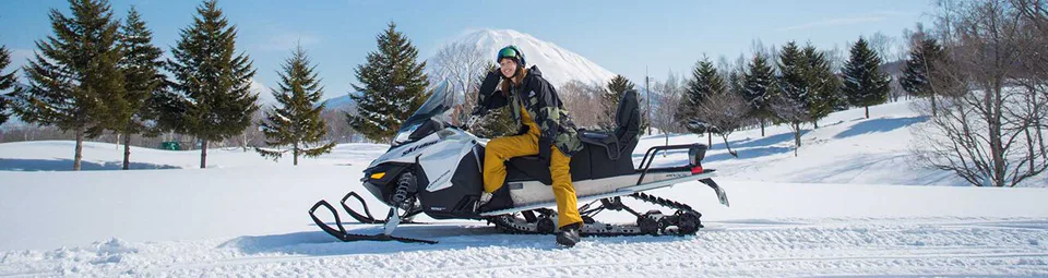 ภาพจริงกิจกรรมสกีมอเตอร์ไซค์ใน HANAZONO