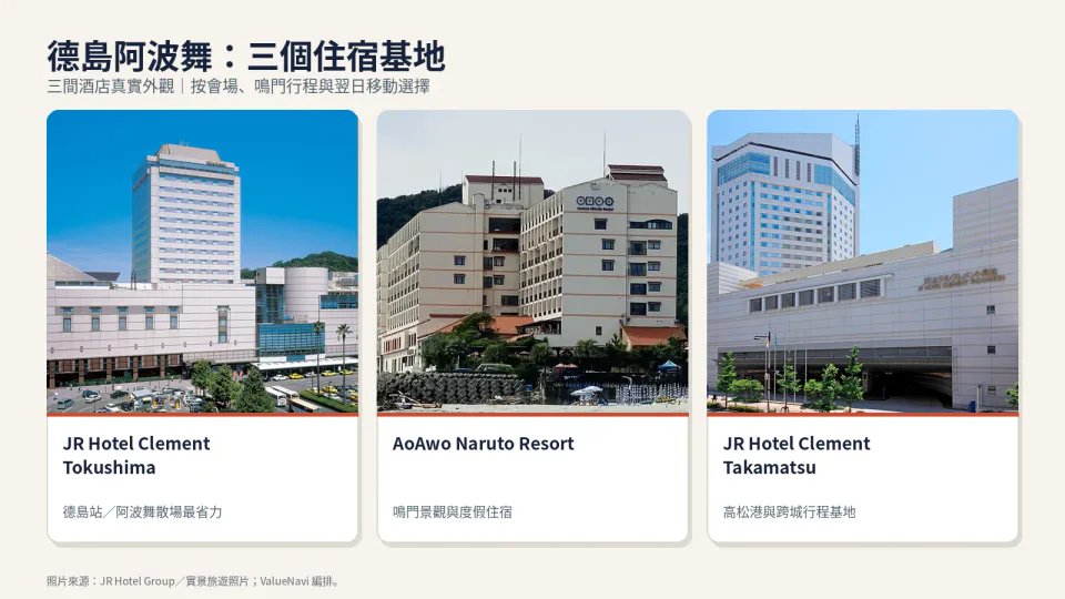 พักที่ไหนช่วง Tokushima Awa Odori｜คืนงานให้นอน Tokushima แล้วค่อยย้ายเมืองวันถัดไป
