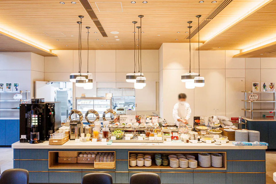 ร้านอาหารและพื้นที่รับประทานอาหารของ Nishitetsu Hotel Croom Hakata Gion