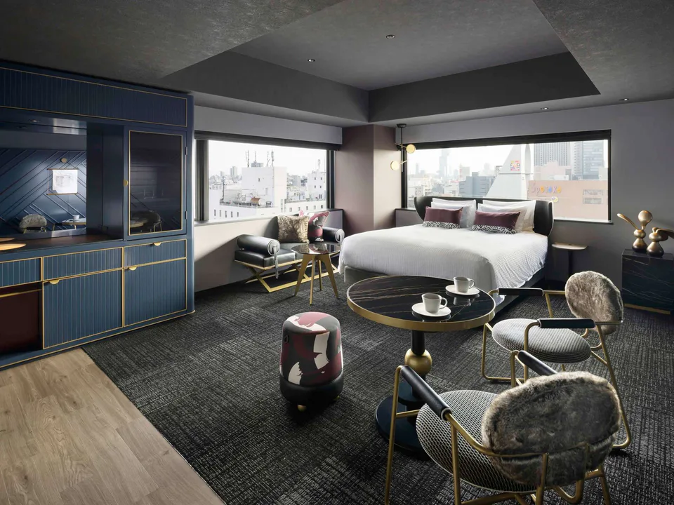 ห้อง Mercure Tokyu Stay Osaka Namba สำหรับพักหลายคืนและเลือกประเภทห้องที่มีเครื่องซักผ้า